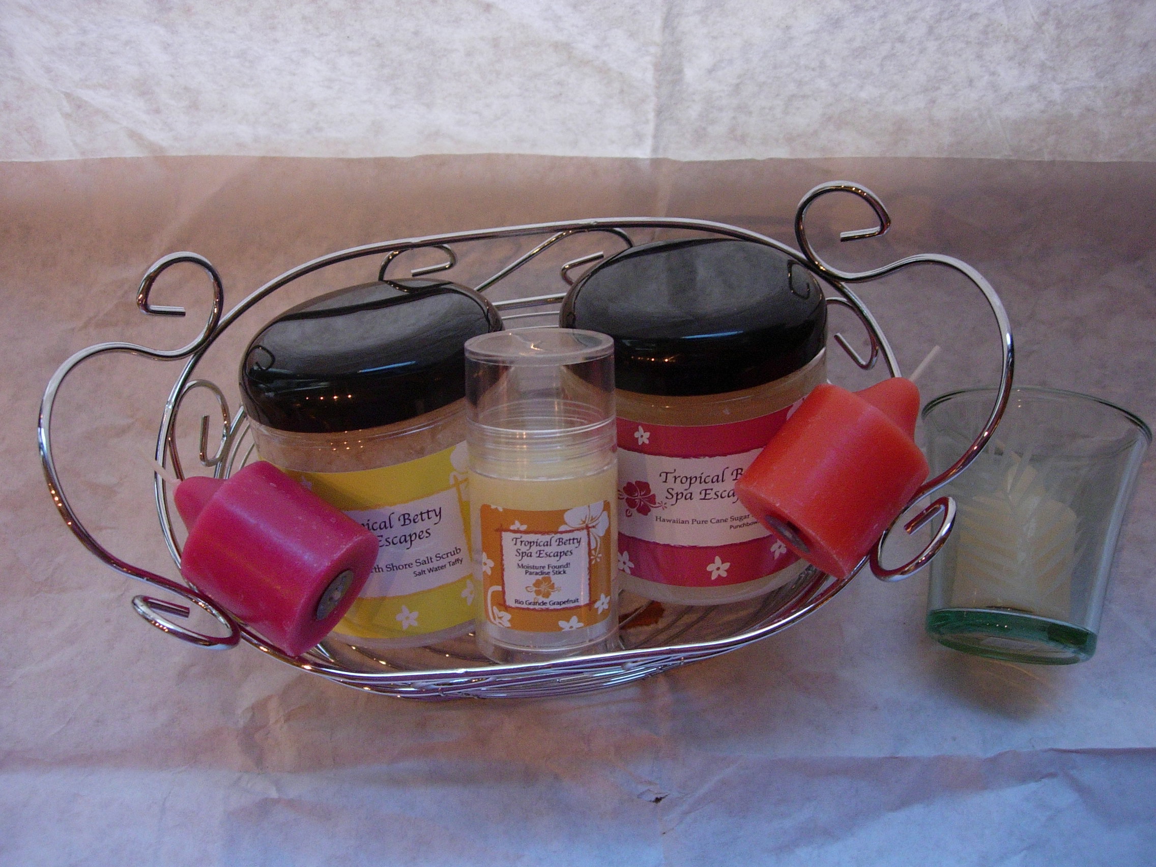 Tropical Escapes Spa Basket
