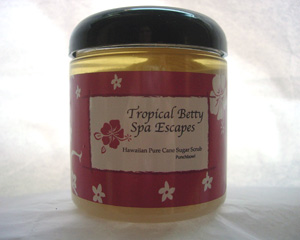 Hawaiian Pure Cane Sugar Scrub in Punchbowl 16 oz
